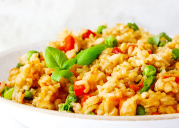 Arroz frito Teriyaki